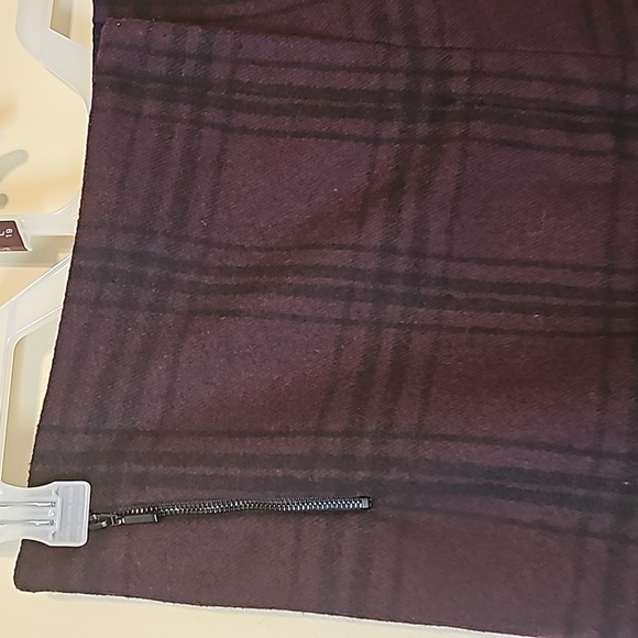 Dalia Flannel Mini Skirt Size 6‎ Purple/ Black - Picture 2 of 15